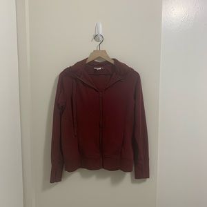 Red hoodie